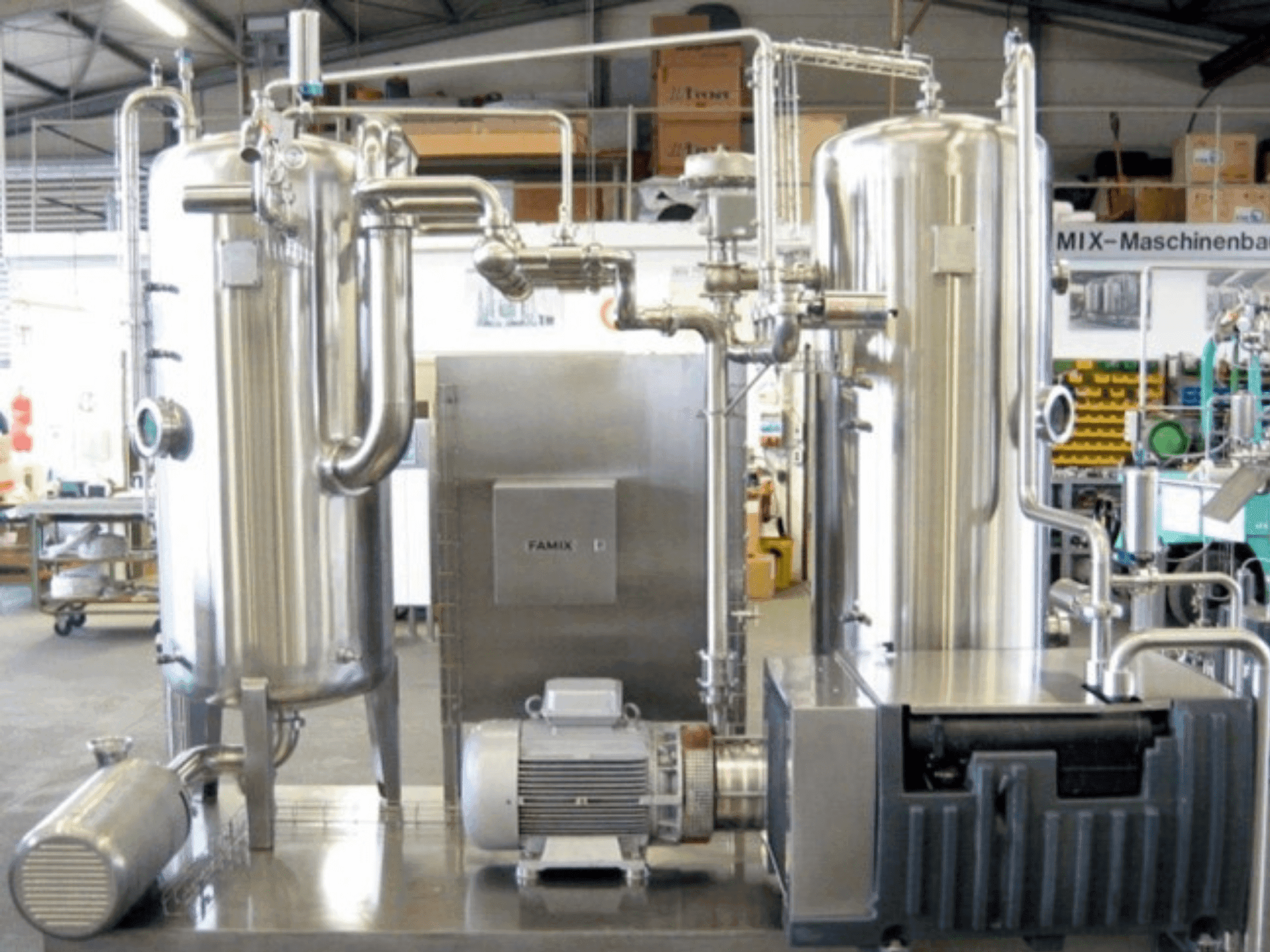 Vista lateral de H. FALTERBAUM FAMIX-MASCHINENBAU GMBH FAMIX 50000