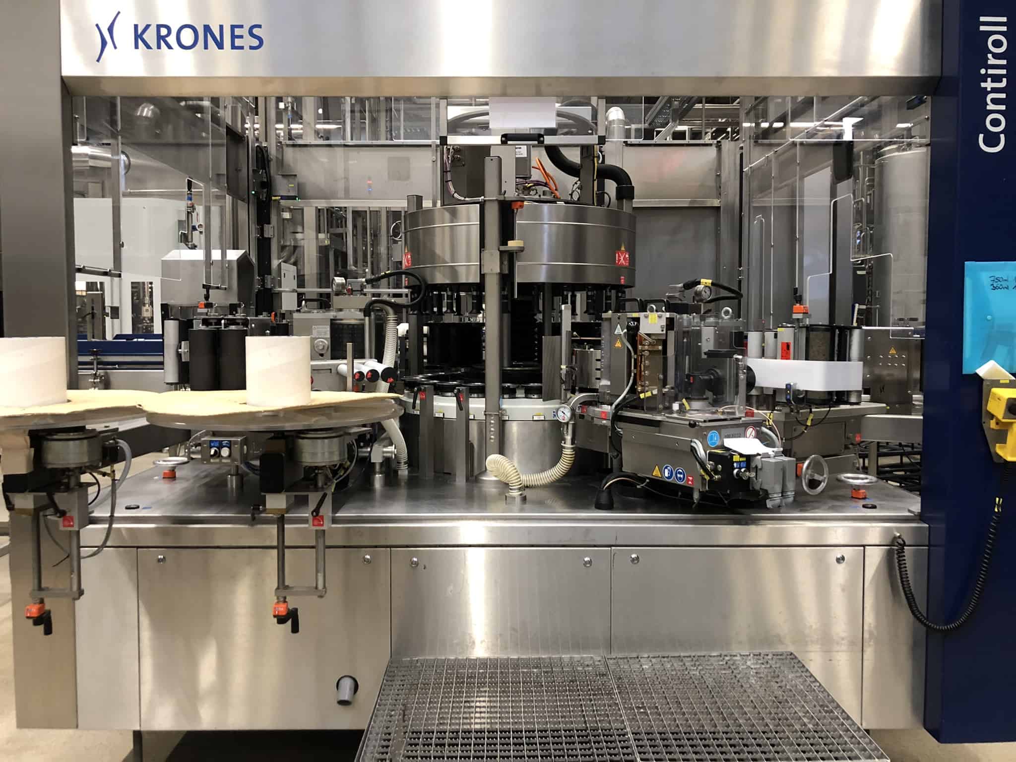 Vista lateral de Krones -