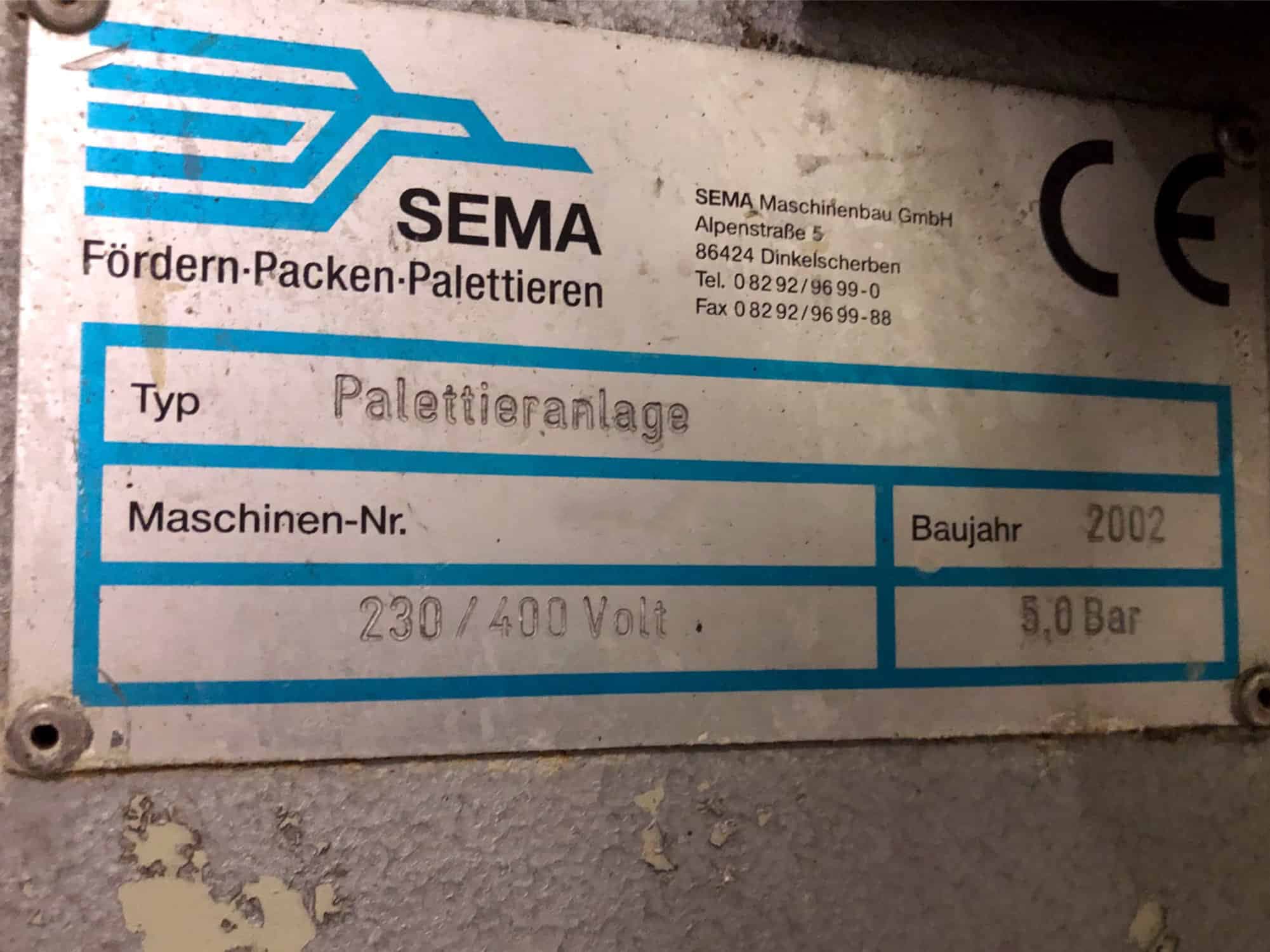 Placa de identificación of SEMA 5242-02